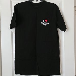 VANS brand black t-shirt